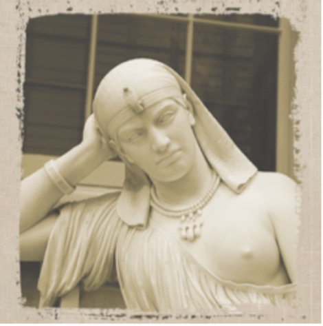 Cleopatra statue by William Wetmore Story