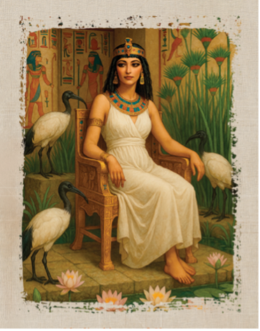 Idealised image of Cleopatra