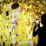 Foto Klimts Kuss Berlin