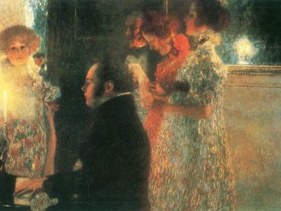 Schubert am Klavier - 1896 - Gustav Klimt