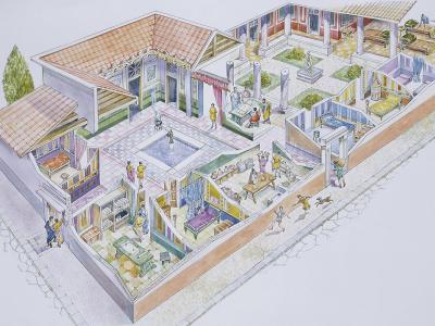 The Last Days of Pompeii – immersive Exhibition | Panel images