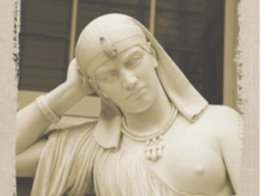 Cleopatra statue by William Wetmore Story