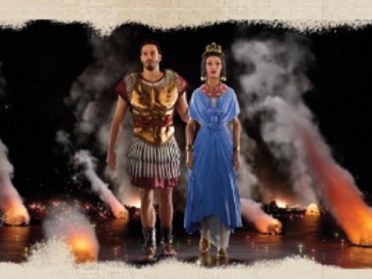 Photo of hologram - Cleopatra Immersive Exhibition