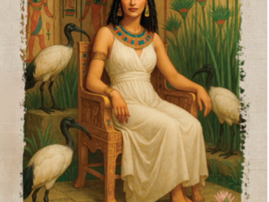 Idealised image of Cleopatra